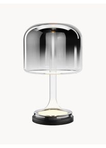 Maytoni Lampa stołowa LED z funkcją przyciemniania Spirito Czarny, Transparentny Metal, Szkło Ø 26 x W 42 cm