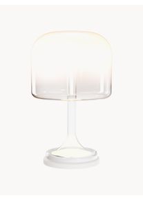 Maytoni Lampa stołowa LED z funkcją przyciemniania Spirito Biały, Transparentny Metal, Szkło Ø 26 x W 42 cm