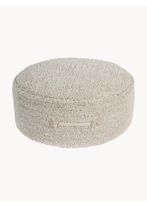 Lorena Canals Håndlavet børnepuf Chill Beige Bomuld Ø 50 x H 20 cm