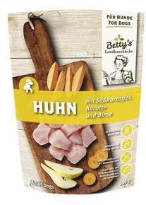 Bettys Landhausküche Nassfutter mit Huhn & Süßkartoffel, 10x300g