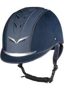 HKM Elegance Reithelm, dunkelblau, S/M 49-52cm
