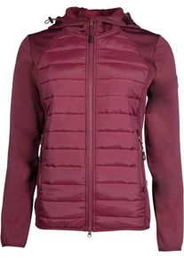 HKM Style Sweatjacke, weinrot, XL