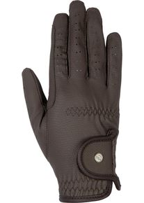 HKM Grip Style Reithandschuhe, braun, L