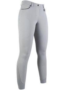 HKM Equilibrio Style Reithose, Silikon-Vollbesatz, hellgrau, 42