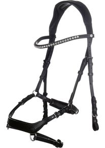 HKM Pro Anatomic Trense, schwarz, Warmblut