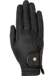 HKM Grip Style Reithandschuhe, schwarz, M
