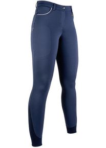 HKM Equilibrio Style Reithose, Silikon-Vollbesatz, dunkelblau, 34