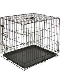 KERBL Pet Gittertransportbox, eintürig, 63x48x57cm