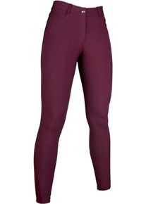 HKM Sunshine Reithose, Silikon-Vollbesatz, bordeaux, 152