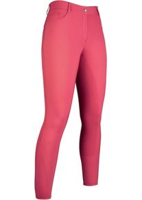 HKM Sunshine Reithose, Silikon-Vollbesatz, rot, 146