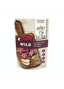 Bettys Landhausküche Nassfutter mit Wild & Rote Beete, 10x125g