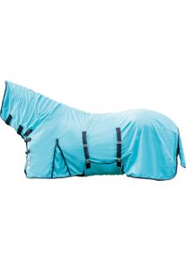 HKM Aqua Fliegendecke mit Halsteil, aqua, 165
