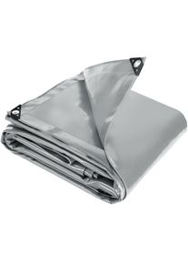 TecTake Telone impermeabile grigio - 3 x 6 m - 403943