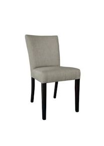 Cadeiras de jantar Bolero com serapilheira de cor natural clara, 2 peças