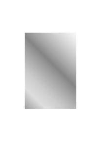 BELVIT Wesalia Toilettenspiegel 60x40 cm Schwarze Eiche Spiegel mit