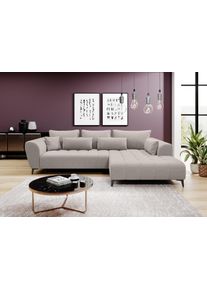 werk2 Ecksofa »Memo Garay, XXL-Liegefläche, elektrisch ausziehbar auf ca. 228×126 cm« Luxus in Übergröße: XXL-Liegefläche, Komfort-Ottomane &...