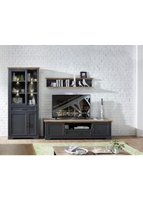 Innostyle Wohnwand »Jasmin« Set, 3 Stk. tlg. in grau