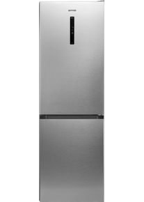 Gorenje Kühl-/Gefrierkombination »NRC6194SXL4« 185 cm hoch 60 cm breit in silberfarben