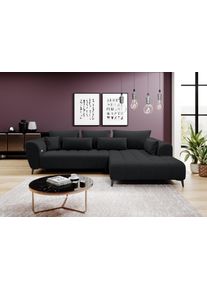 werk2 Ecksofa »Memo Garay, XXL-Liegefläche, elektrisch ausziehbar auf ca. 228×126 cm« Luxus in Übergröße: XXL-Liegefläche, Komfort-Ottomane &...