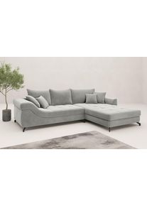 Mr. Couch Ecksofa »Taylor, L-Form, wahlweise mit Kaltschaum« wahlweise mit Kaltschaum bis 140 kg pro Sitzplatz belastbar, Größe B/H/T: 317 cm x 93...