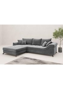 Mr. Couch Ecksofa »Taylor, L-Form, wahlweise mit Kaltschaum« wahlweise mit Kaltschaum bis 140 kg pro Sitzplatz belastbar, Größe B/H/T: 317 cm x 93...