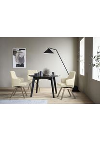 stressless Polsterstuhl »Laurel« () Low Back mit Armlehne in beige, Größe B/H/T: 58 cm x 92 cm x 59 cm