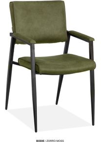 Omg Design Esszimmerstuhl »Bodie« (Set) 2 Stk.bequemer Armlehnenstuhl, pflegeleichter Bezug, Größe B/H/T: 46 cm x 89,5 cm x 64,5 cm