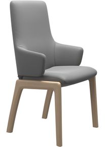 stressless Polsterstuhl »Laurel« () High Back mit Armlehne in grau, Größe B/H/T: 58 cm x 105 cm x 60 cm
