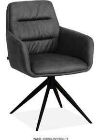 Omg Design Esszimmerstuhl »Paco« (Set) 2 Stk.Esszimmerstuhl, pflegeleichter Bezug, Größe B/H/T: 57,5 cm x 87,5 cm x 963,5 cm