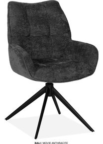 Omg Design Esszimmerstuhl »Bali« (Set) 2 Stk.Drehstuhl mit auto-return, Armlehnenstuhl, Größe B/H/T: 61 cm x 91 cm x 64 cm