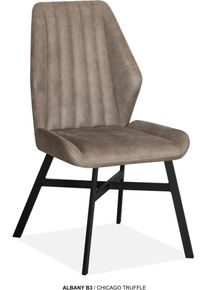 Omg Design Esszimmerstuhl »Albany« (Set) 2 Stk.Esszimmerstuhl, pflegeleichter Bezug, Größe B/H/T: 51 cm x 96 cm x 63,5 cm