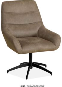 Omg Design Esszimmerstuhl »Hero« (Set) 2 Stk.bequemer Sessel, mit Drehgestell, Größe B/H/T: 73 cm x 95,5 cm x 76,5 cm