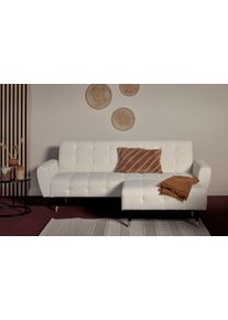 Jahnke 3-Sitzer »CHILLAX DREAM« mit Schlaffunktion, Seitentasche, Hocker frei positionierbar, B:213 cm, Größe B/H/T: 213 cm x 83 cm x 83 cm