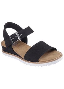 Skechers Keilsandalette »DESERT KISS« Sandale in schwarz, Größe 38