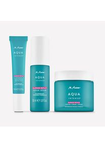 M. Asam AQUA INTENSE Barrier Repair Routine de Soins Visage Renforçants 3 Produits