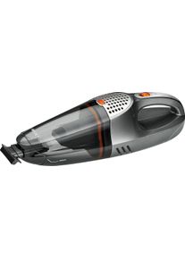 Clatronic AKS 832 Aspirador de Mano Sin Cable, Batería Recargable, Adaptador Coche 12V, Para Solidos Liquidos, 1400mAh Negro
