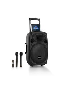 Auna Pro Streetstar 12 mobil PA berendezés, 12", subwoofer, trolley BT USB/SD/MP3, AUX