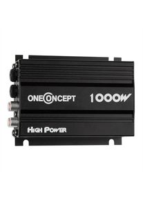 ONECONCEPT 4-kanálový zosilňovač ONECONCEPT X4-A4, 600 W, čierny