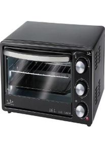 Horno de sobremesa Jata HN916 con 2 funciones: horno y grill. 16 litros. Bandeja y parrilla. Fácil limpieza. Medidas externas: 39 x 29 x 25 cm