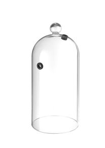 Campana de vidrio con ventilación, Hendi, Campana protectora para cócteles, 150x(H)280mm