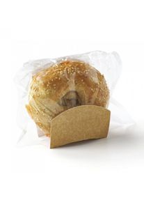 PuntoQPack 1000 Uds. Envase pastelería film/cartón kraft Ref 177H