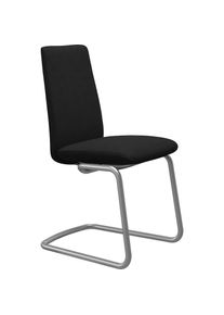 stressless , Polsterstuhl &raquo;Laurel&laquo; () Low Back, Gr&ouml;&szlig;e M, mit Beinen aus Stahl in Chrom matt , chestnut DINAMICA + Chrom matt