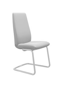 stressless , Polsterstuhl &raquo;Laurel&laquo; () High Back, Gr&ouml;&szlig;e L, mit Beinen aus Stahl in Chrom gl&auml;nzend, wild dove BATICK + Chrom gl&auml;nzend, Leder BATICK: 