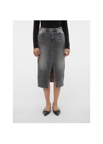 Véro Moda Vero Moda , Maxirock »VMVERI HR CALF DENIM SKIRT GA NOOS« , Medium Grey Denim , XL (42) , XL (42) , Langer Jeansrock von Vero Moda