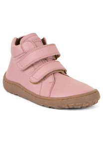 froddo , Jungen , Barfußschuh »BAREFOOT AUTUMN« Klettstiefel, Bequemschuh, Kinderstiefel mit rutschhemmender Laufsohle , rosa , 24 , 24 ,...