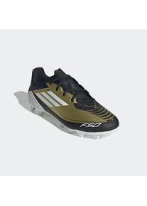 adidas Performance , Damen , Fußballschuh »F50 CLUB MESSI FG« für Rasenplätze , Gold Metallic / Cloud White / Core Black , 43 , 43 , Dieser F50...