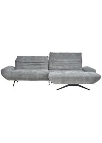 Dieter Knoll Collection Dieter Knoll Ecksofa , Grau , Textil , Ottomane rechts, L-Form , 280x170-195 cm , Stoffauswahl, seitenverkehrt erh&auml;ltlich, Hocker erh&auml;ltlich, R&uuml;cken echt , Wohnzimmer, Sofas & Couches, Wohnlandschaften, Ecksofas