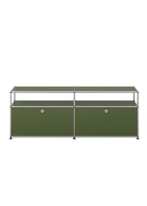 USM Haller buffet TV Hi-Fi mobilier – QUICK SHIP Vert olive
