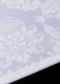 Rolgordijn met ornamenten - wit - maat 150x100 cm - bonprix