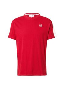 Sergio Tacchini Póló 'CARLO' Férfi piros , Méret L